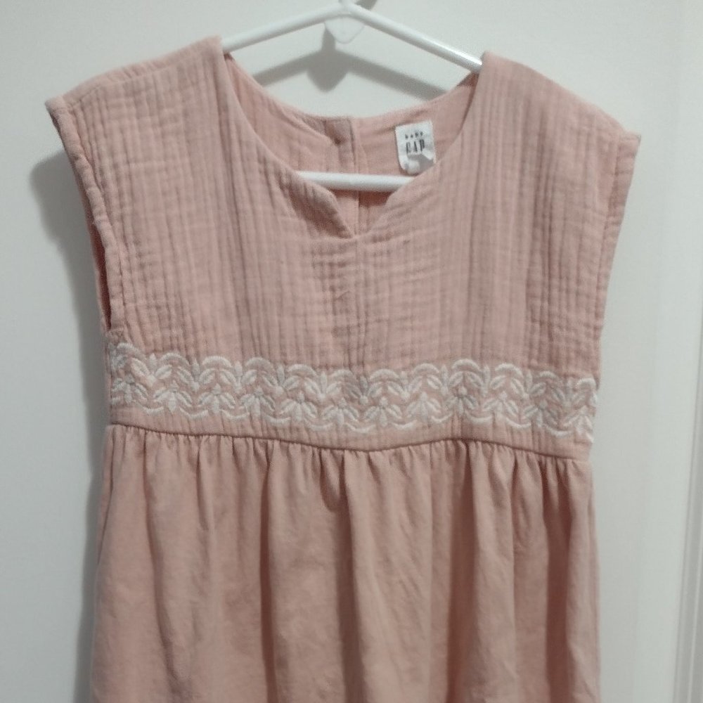 Toddler Girl Baby Gap Pink/ Blush Sleeveless Dress 5T